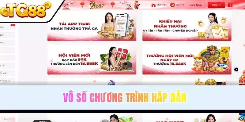 Khuyến mãi hấp dẫn khi thiết lập tài khoản thành công