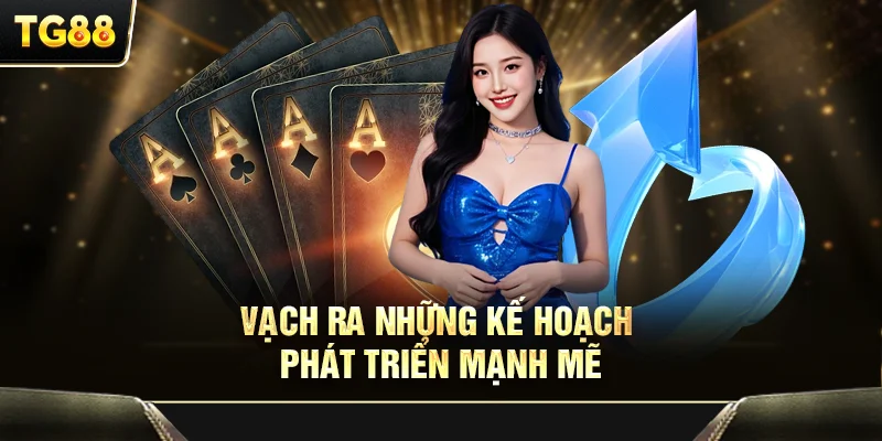 Vạch ra những kế hoạch phát triển mạnh mẽ